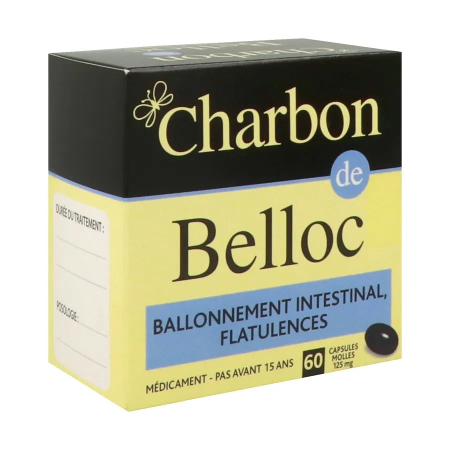 Charbon de Belloc capsules