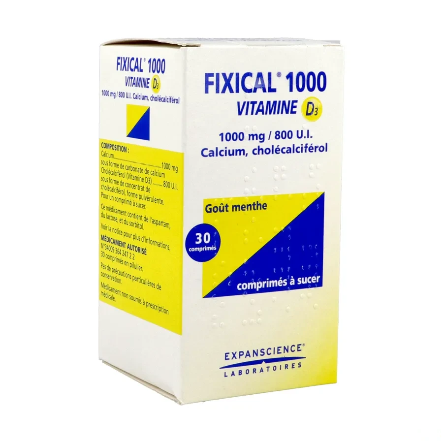 Fixical 1000 Vitamine D3 1000mg