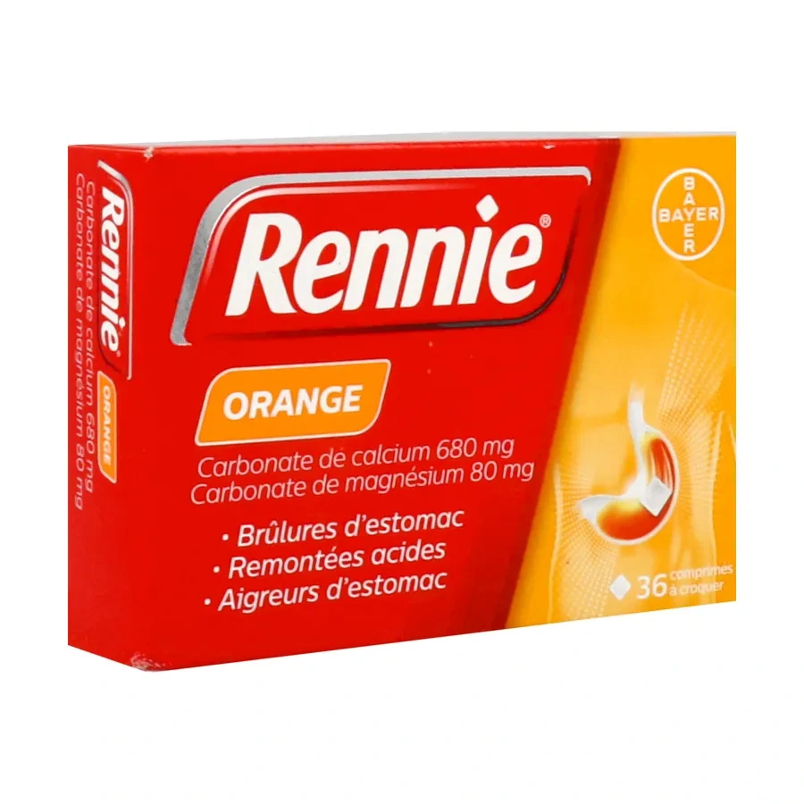 Rennie - Remontées acides et brûlures d'estomac