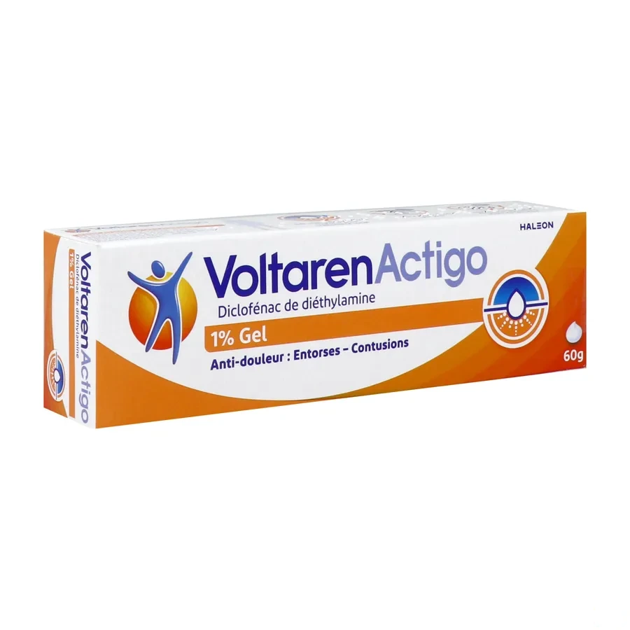 VoltarenActigo 1% Gel Entorses - Contusions