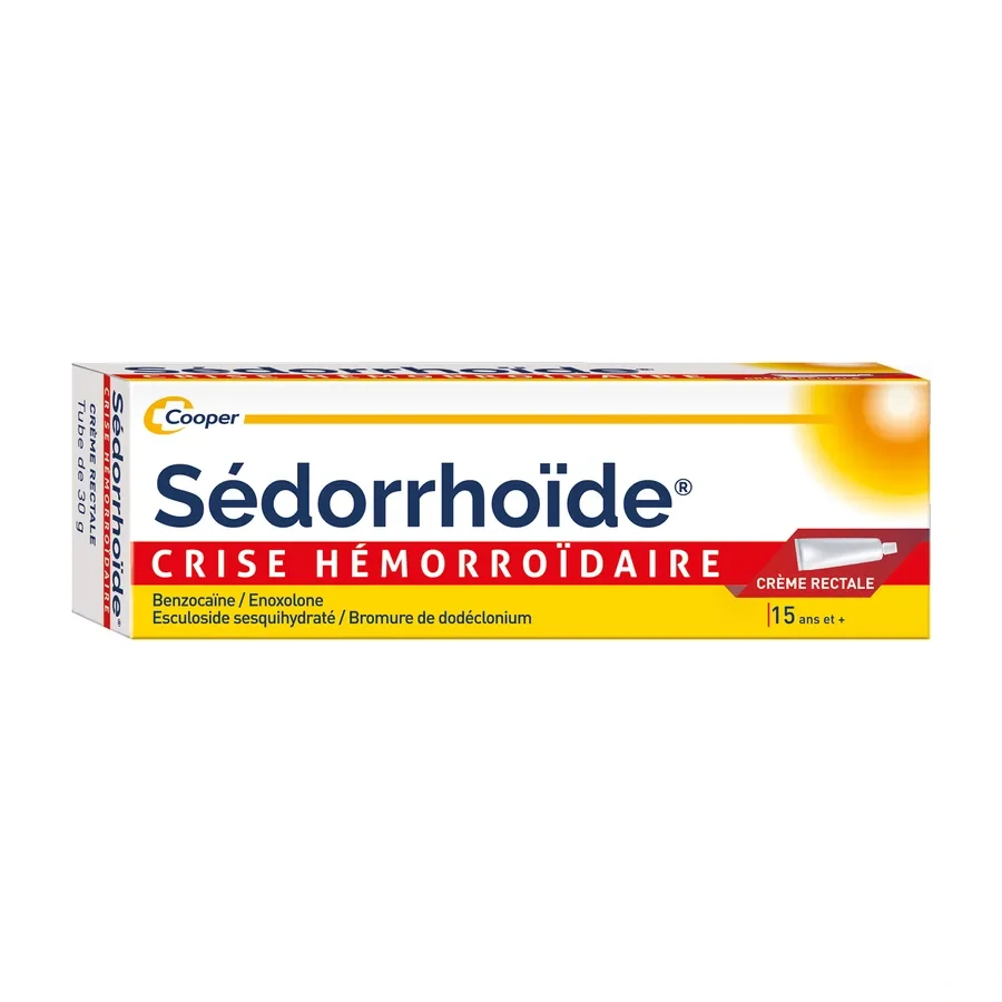 Sédorrhoïde Crise hémorroïdaire