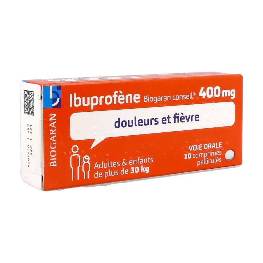 Ibuprofène 400 mg