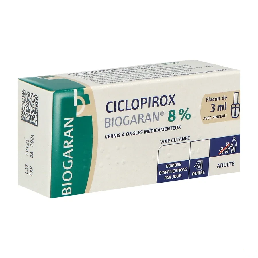 Ciclopirox Vernis