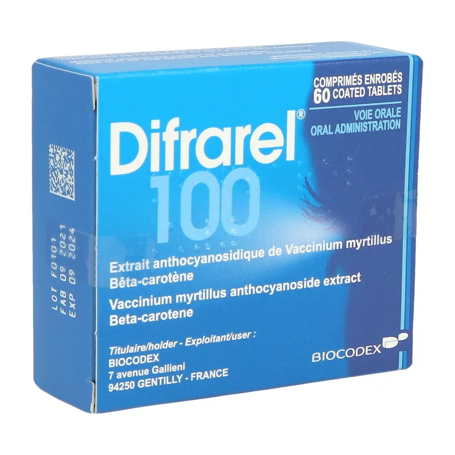 Difrarel 100 mg