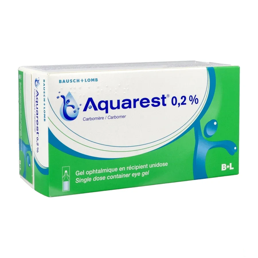 Aquarest 0,2% gel ophtalmique