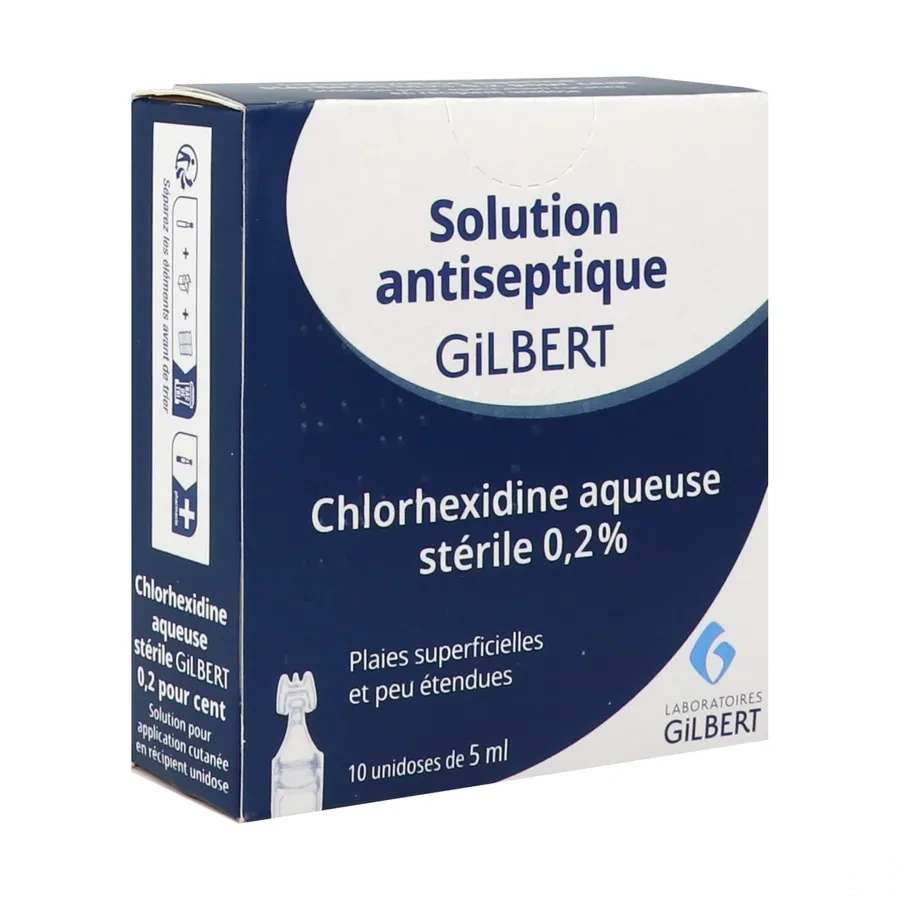 Gilbert Chlorhexidine Aqueuse 0,2%