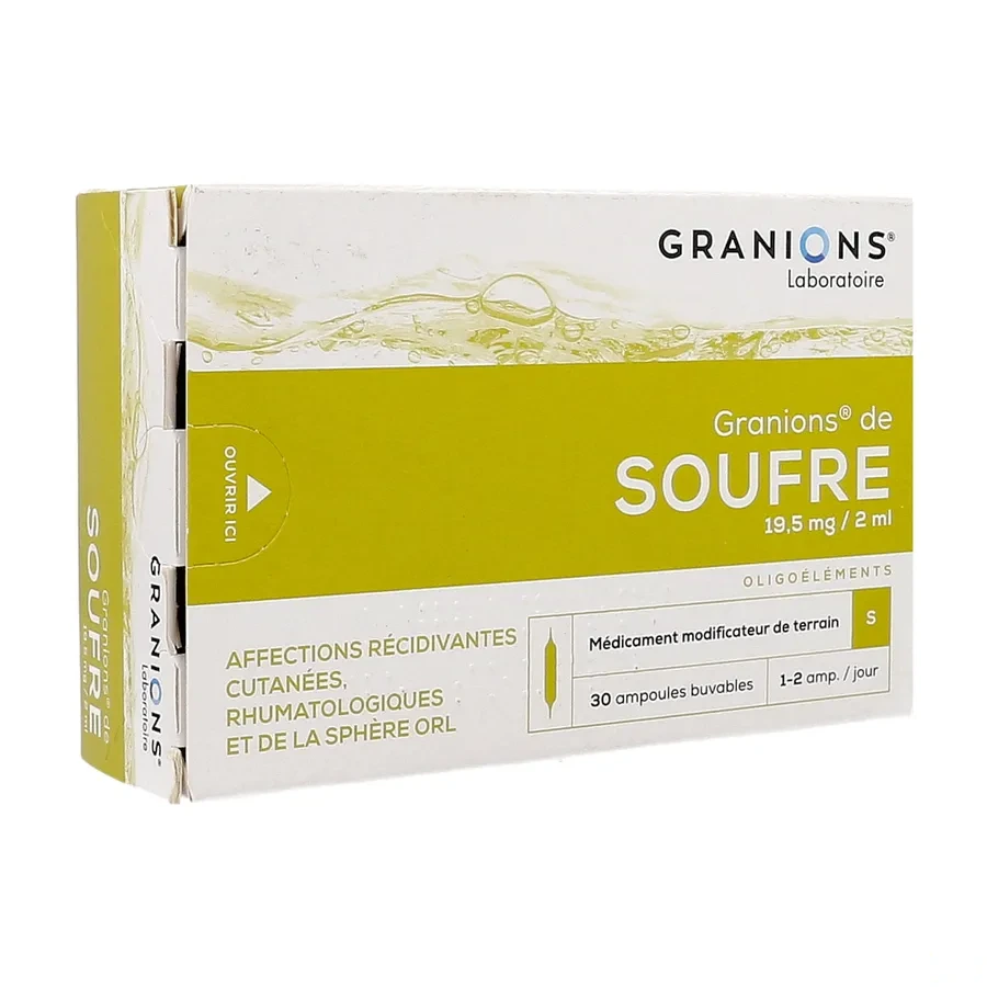 Granions soufre