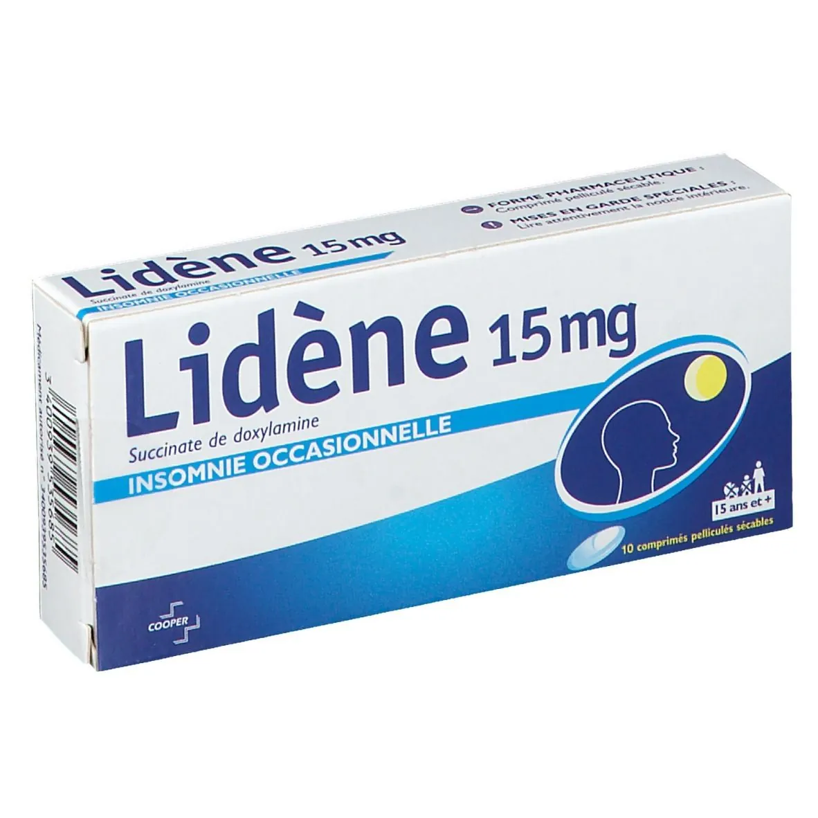 Lidene 15mg Insomnie Occasionnelle