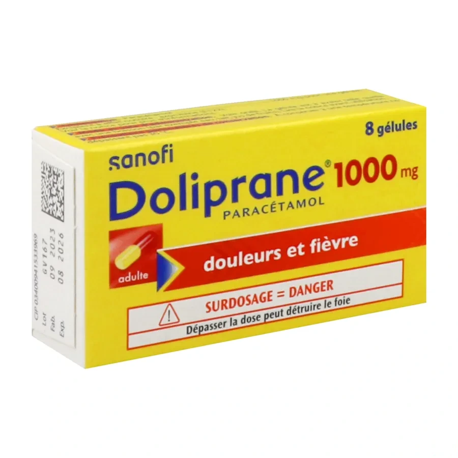 Doliprane 1000 mg