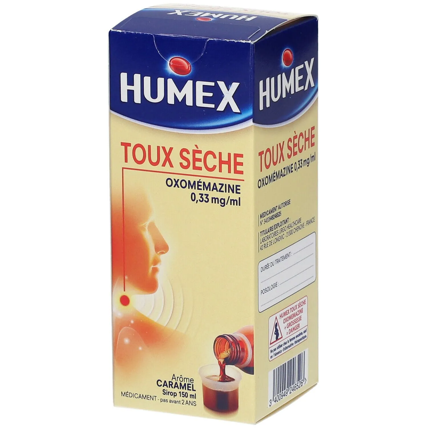 Humex Sirop Toux Sèche