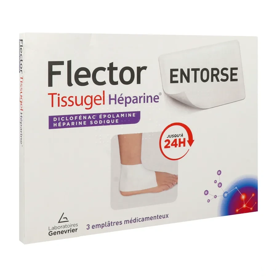 Flector Tissugel Héparine