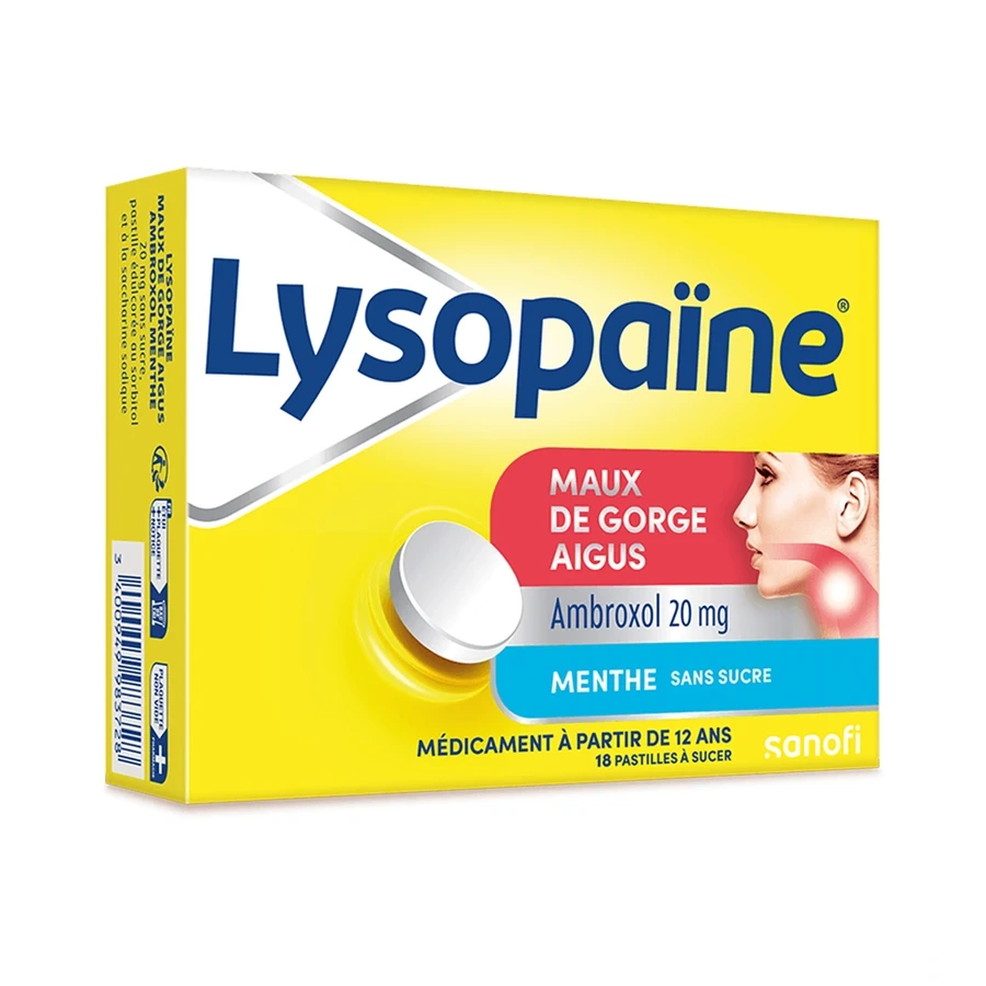 Lysopaïne Maux de Gorge