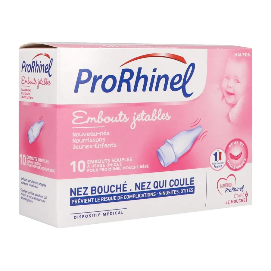 Prorhinel Embouts Jetables Mouche Bébé