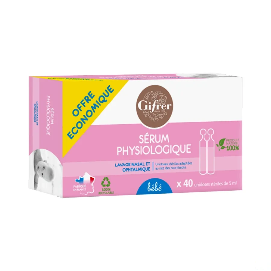 Gifrer Sérum physiologique