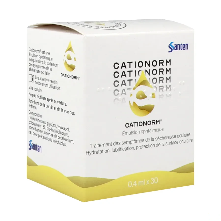 Cationorm émulsion opthalmique Sécheresse Oculaire