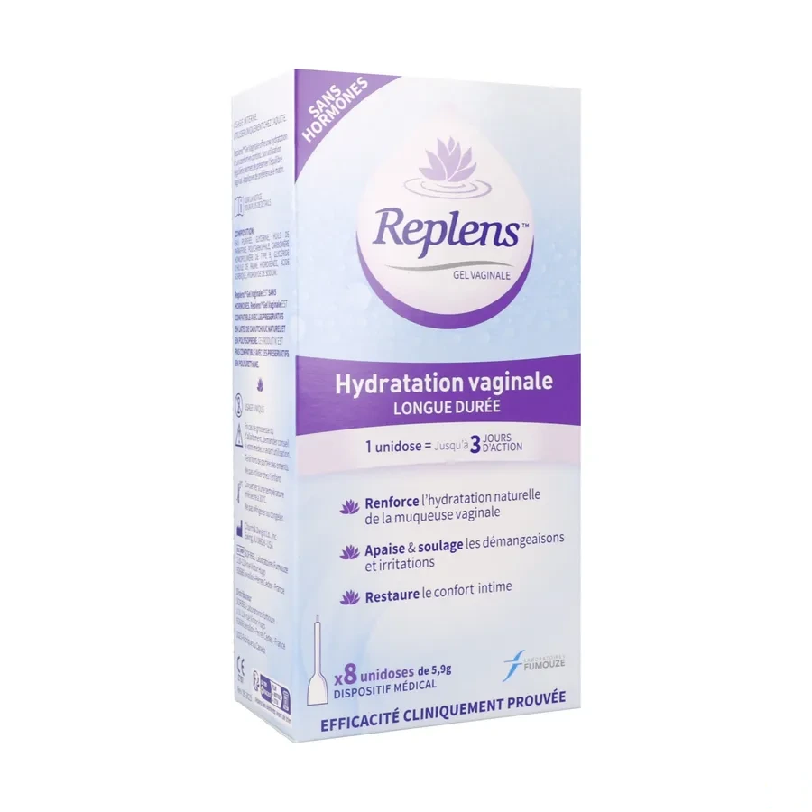 Replens Gel Vaginal Hydratation Longue Durée