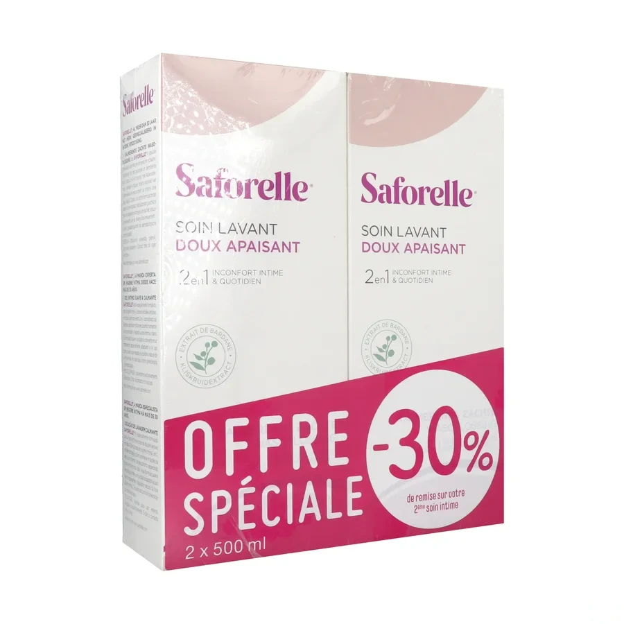Saforelle Soin Intime Lavant Doux Savon Liquide