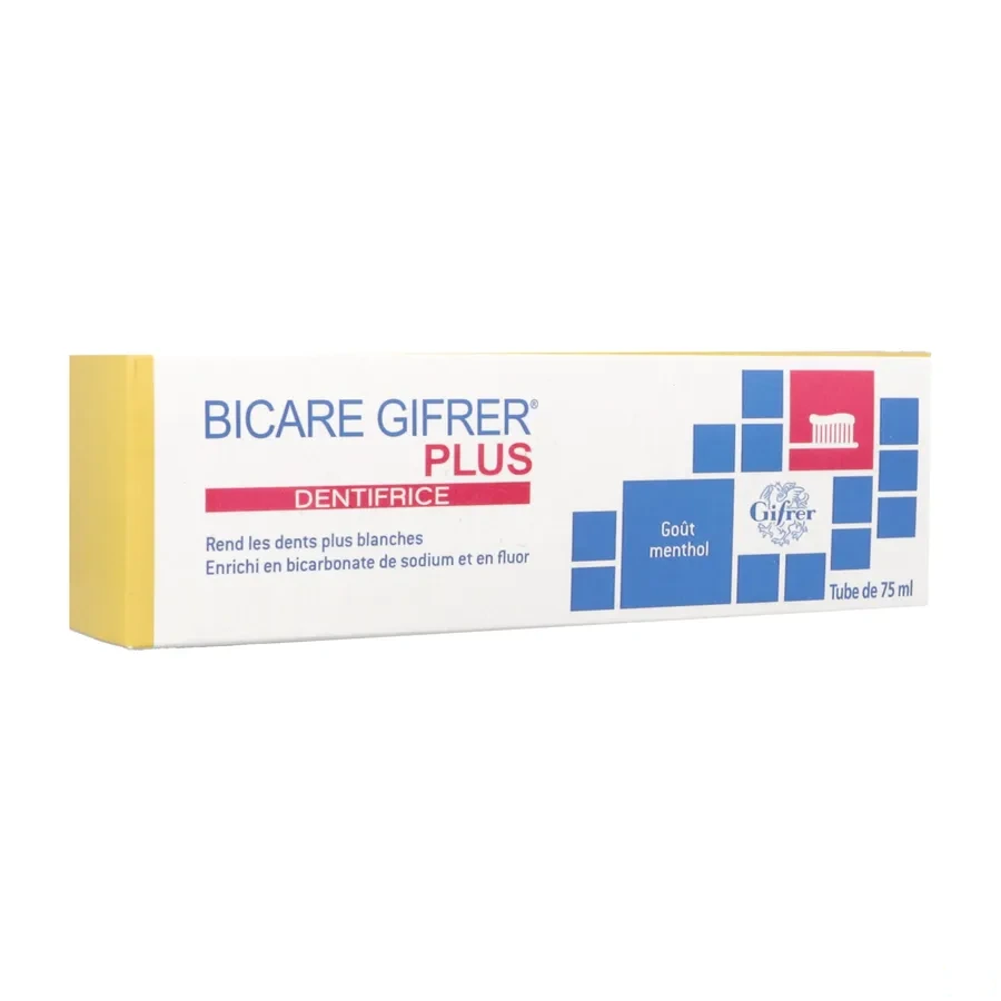 Bicare Gifrer Plus Dentifrice Goût menthol