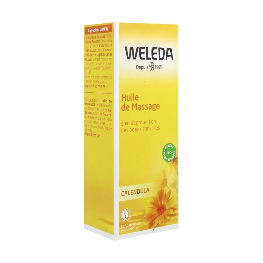 Weleda Calendula Huile de Massage Bio