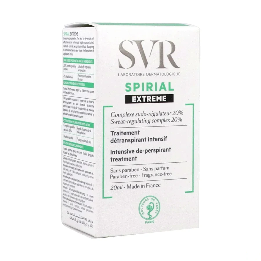 SVR Spirial Extrême Traitement Détranspirant Intensif