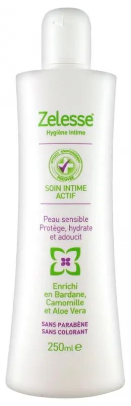 Zelesse Soin Lavant Intime Actif
