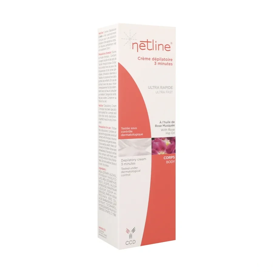 Netline Crème Dépilatoire Corps 3 minutes