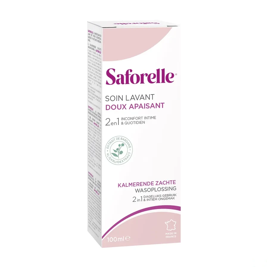 Saforelle Soin Intime Lavant Doux Savon Liquide