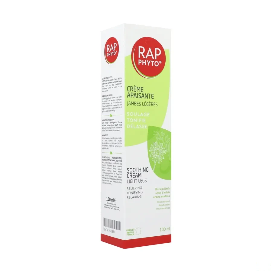 Rap Phyto Crème Apaisante Jambes Légères