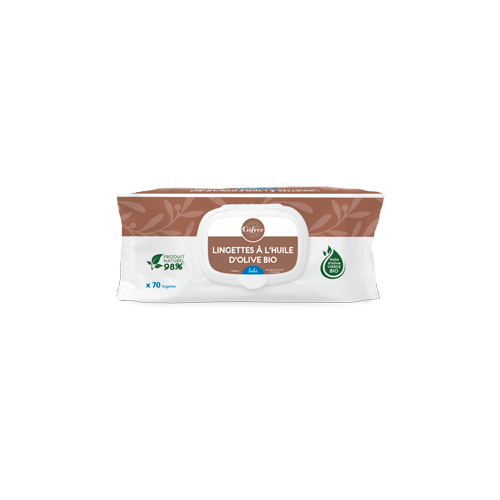 Gifrer Lingettes Nettoyantes à l’Huile d’Olive