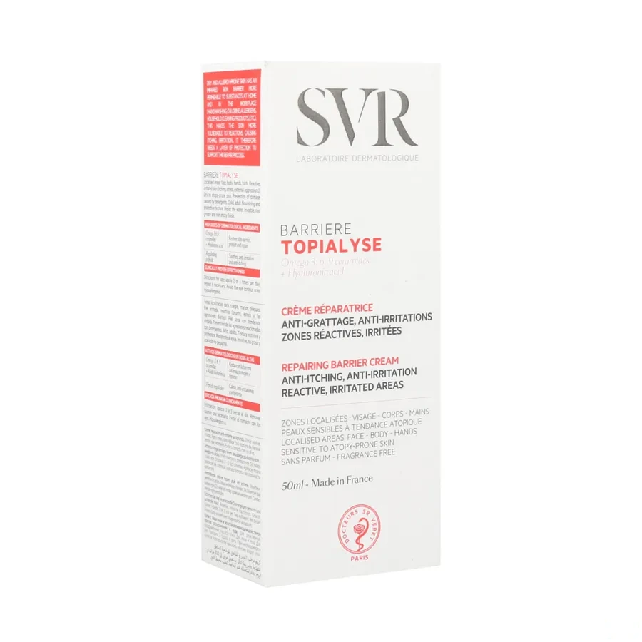 SVR Topialyse Barrière Crème Anti-Grattage Anti-Irritations