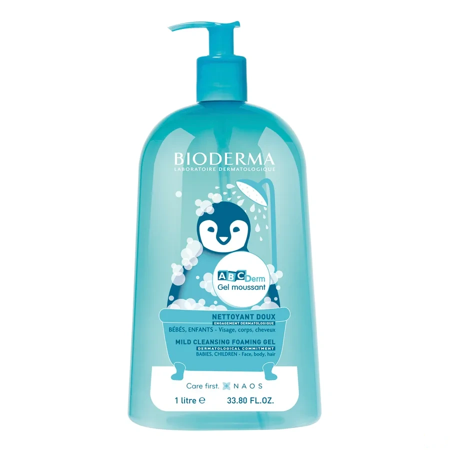 Bioderma ABCDerm Gel Moussant Nettoyant Doux