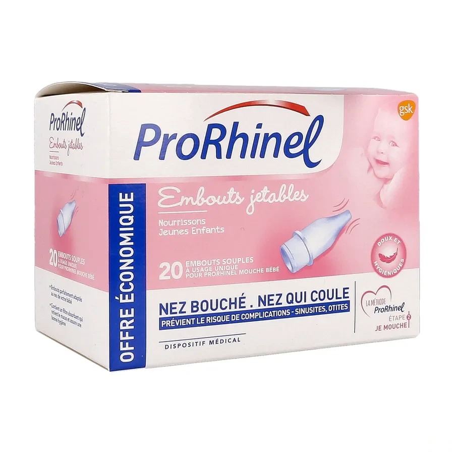 Prorhinel Embouts Jetables Mouche Bébé