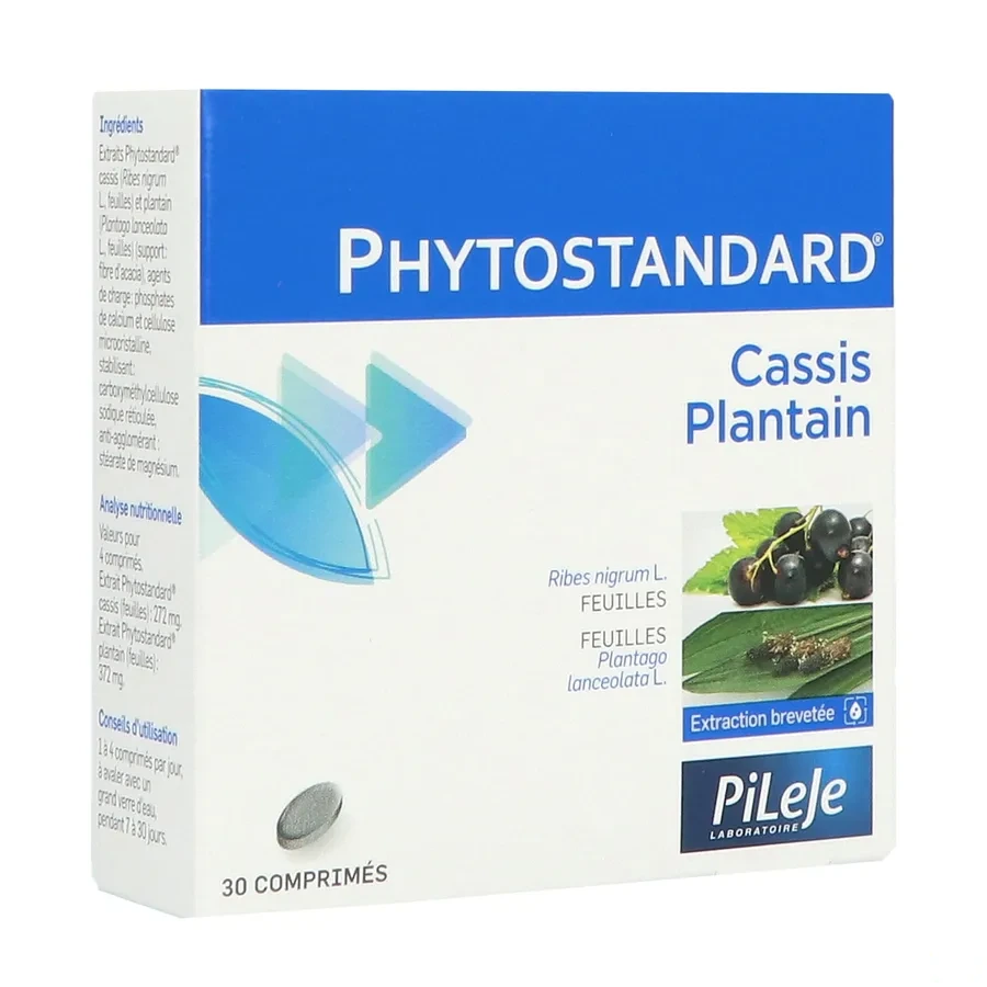 Pileje Phytostandard Cassis Plantain