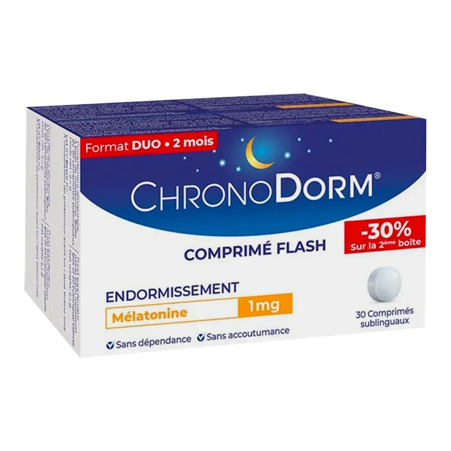ChronoDorm Mélatonine 1mg