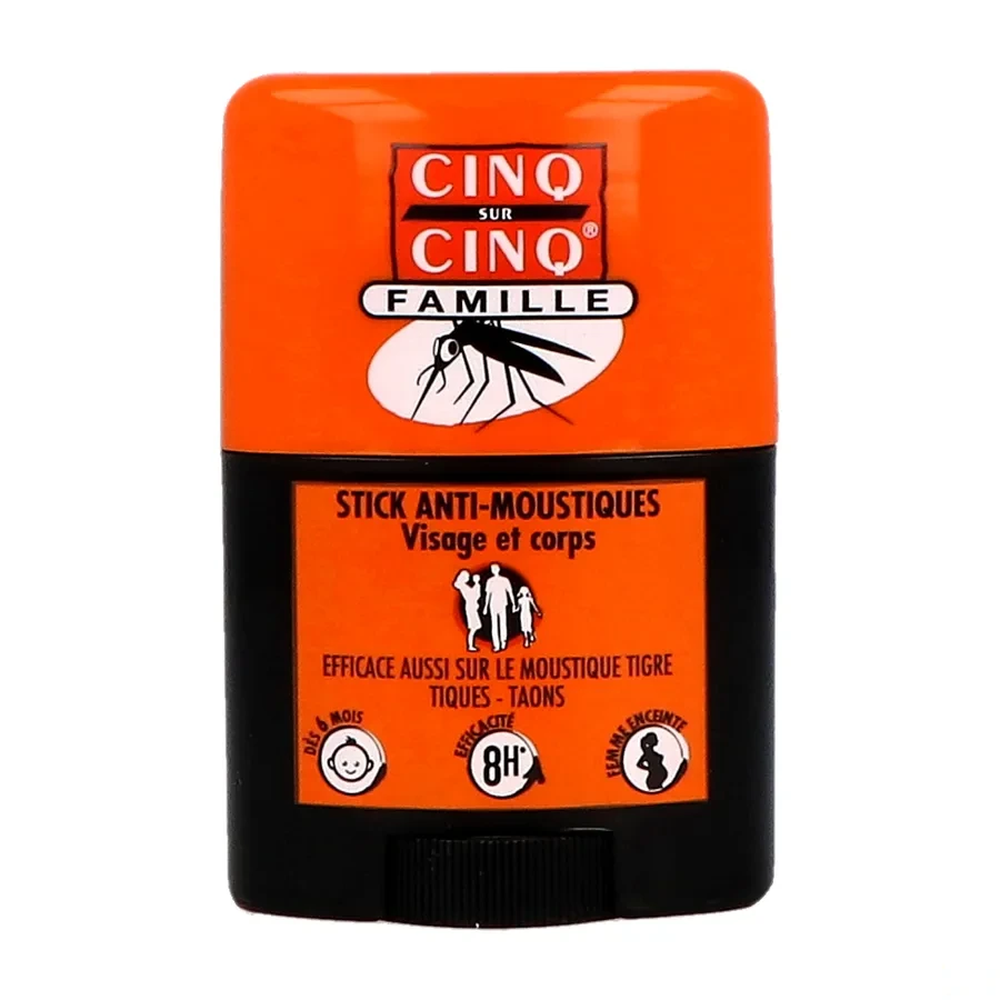 Cinq sur Cinq Stick Anti-Moustique Famille