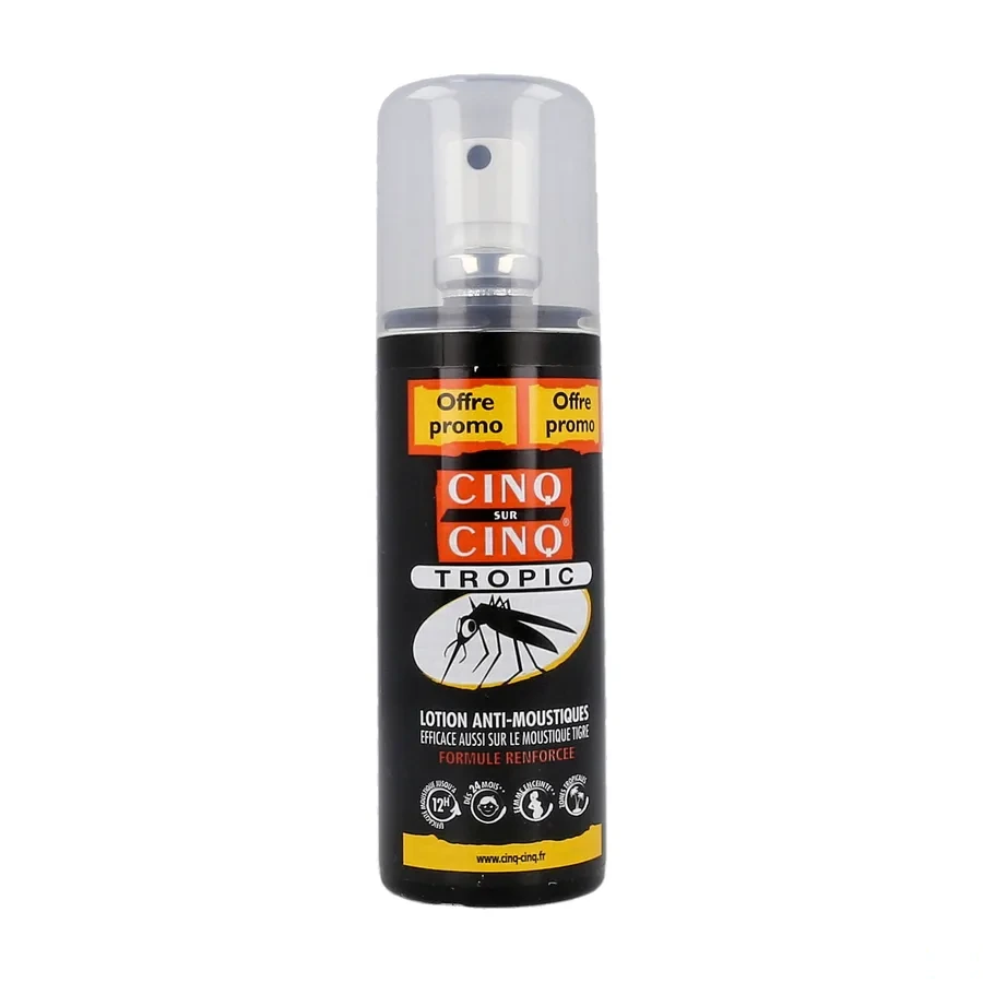 Cinq sur Cinq Tropic Lotion anti-moustiques