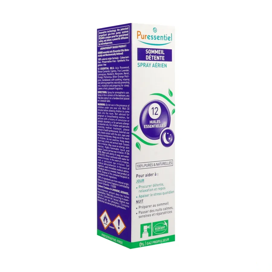 Puressentiel Spray aérien Sommeil détente