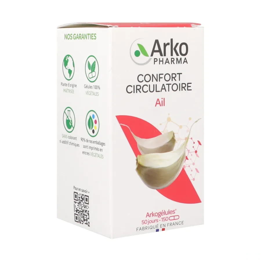 Arkogélules Ail Confort Circulatoire