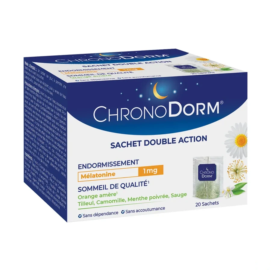 Chronodorm Mélatonine 1mg Tisane