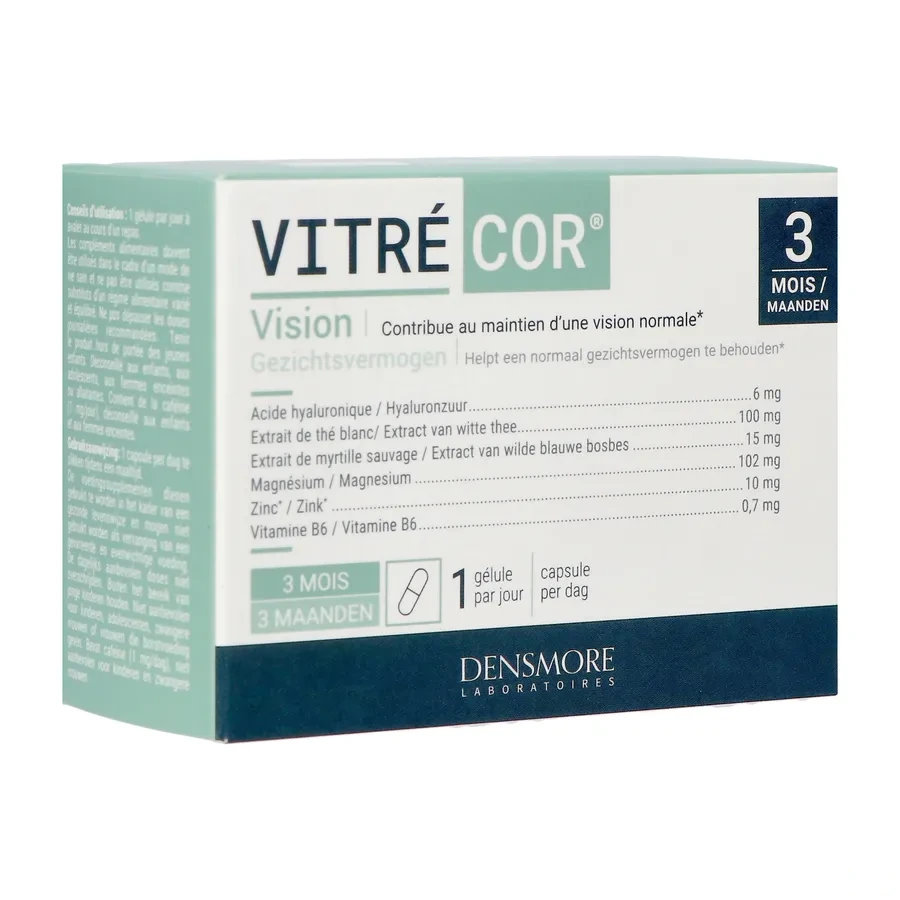 Vitrecor Boîte de 30 et 90 gélules