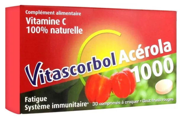 Vitascorbol Acérola 1000