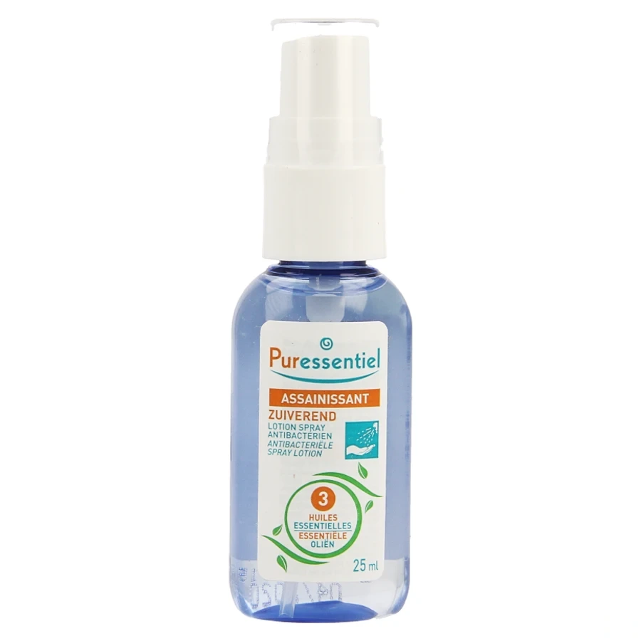 Lotion Spray Antibactérien Assainissant Mains et Surfaces