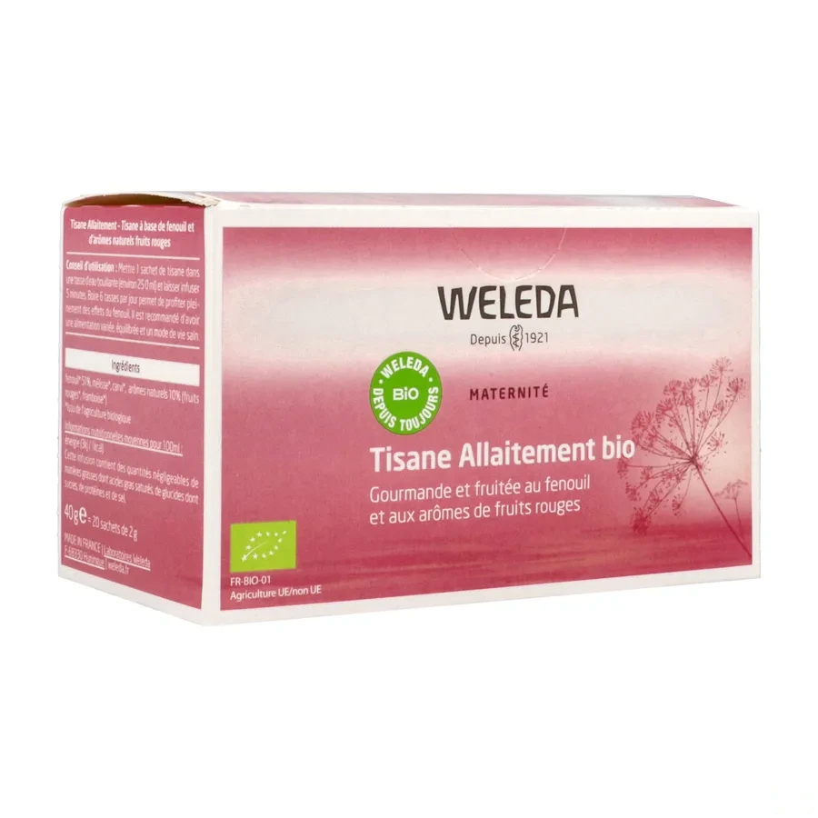 Weleda Maternité Tisane Allaitement Fruits Rouges