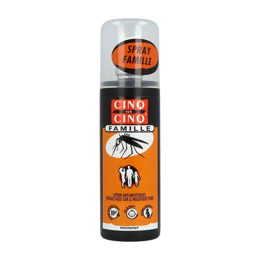 Cinq sur Cinq Famille Lotion anti-moustiques