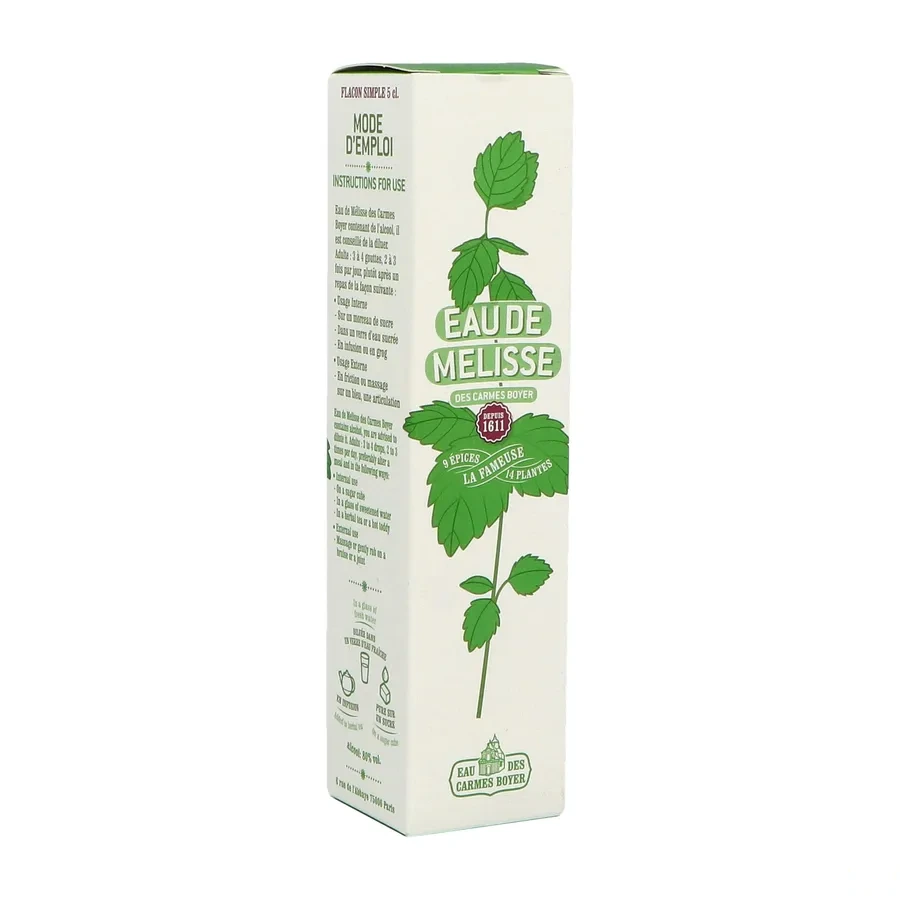Eau de Mélisse des Carmes Boyer