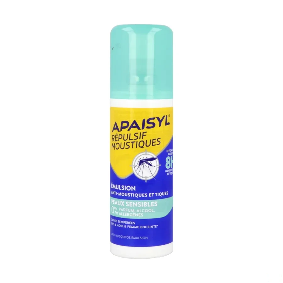 Apaisyl Répulsif Moustiques Emulsion Peaux Sensibles