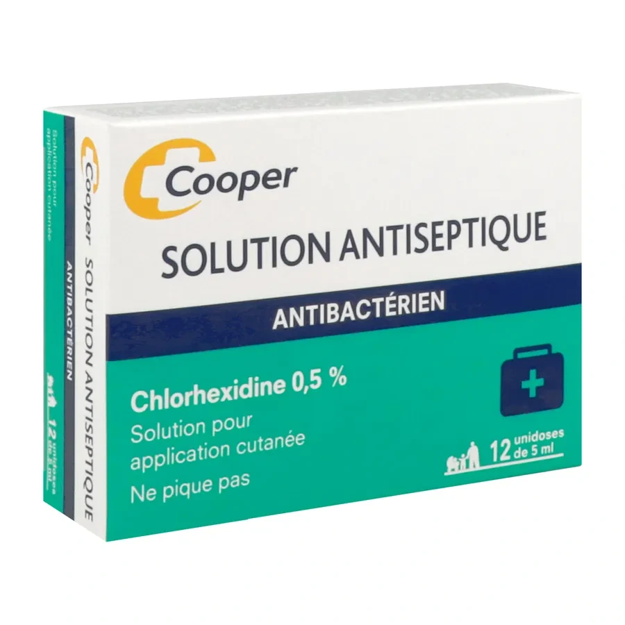 Cooper Chlorhexidine 0,5% Solution Antiseptique