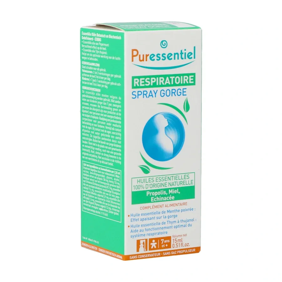 Puressentiel Respiratoire Spray Gorge