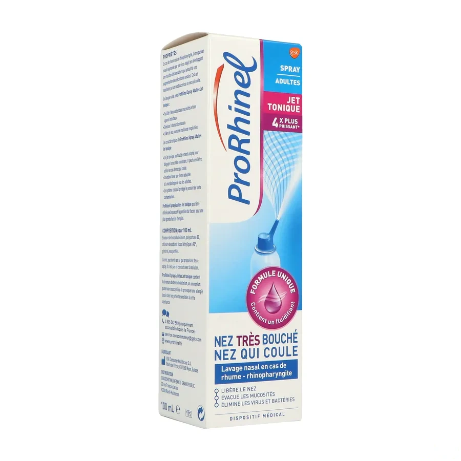 ProRhinel Spray Nasal Jet Tonique Adultes
