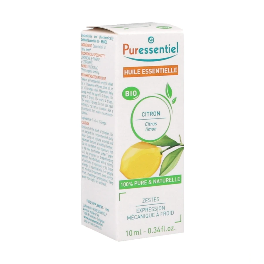Puressentiel Huile Essentielle Citron Bio